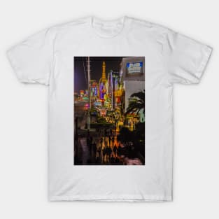 Las Vegas Strip, Las Vegas, Nevada, USA. T-Shirt